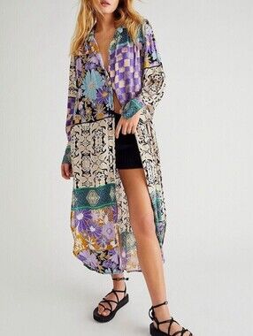 Free People Jackie Kimono